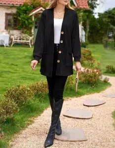 Cable Cardigan