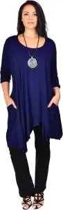 Asymmetric Tunic Knit