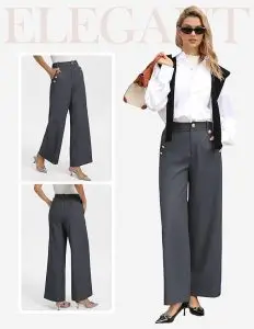 Wide Leg Trousers