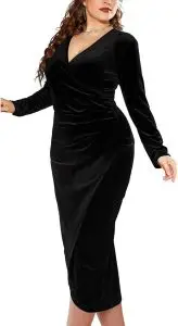 Luxurious Sexy Velvet Bodycon