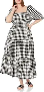 Short Sleeve Tiered Maxi Dress The Drop