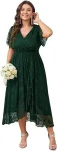Vintage Glamour Lace Silhouette