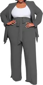 Wide-Leg Ponte Trousers