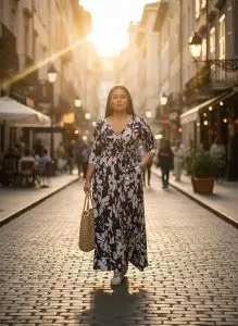 Wrap Maxi Dress