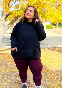 RBX Active Fashion Tech Legging Hoodie Set